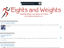 Tablet Screenshot of eightsandweights.com
